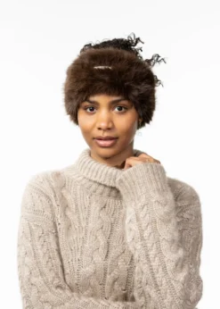 Angeliqa Headband Kunstpelz-Stirnband