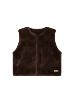 Annaliese Gilet Kunstpelz-Damengilet