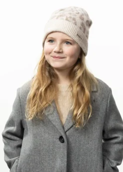 Avelie Beanie Mädchenmütze mit Tiermuster