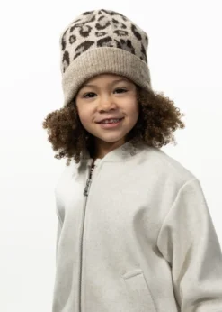 Avelie Beanie Mädchenmütze mit Tiermuster