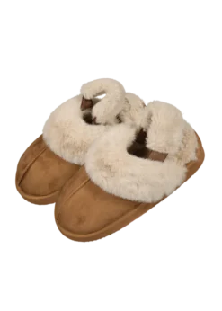 Ayumies Slippers Pantoffels aus auf Kunstpelz und Lammfell