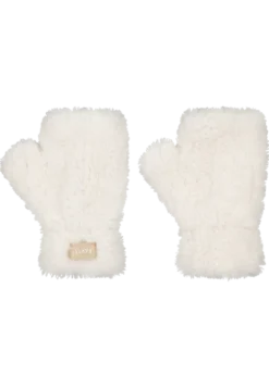 Bantota Fingerless Gloves Fingerlose Handschuhe aus Teddy-Imitat