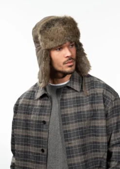 Barabal Bomber Bomber met faux fur