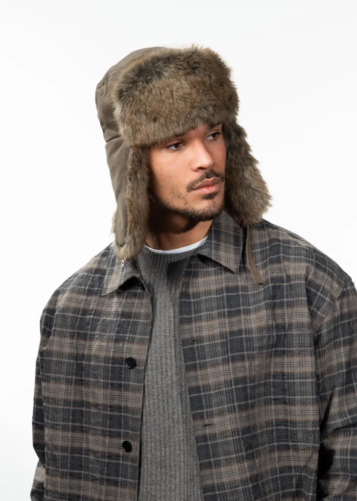 Barabal Bomber Bomber met faux fur