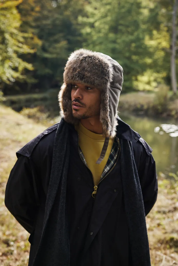 Barabal Bomber Bomber met faux fur