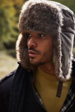 Barabal Bomber Bomber met faux fur