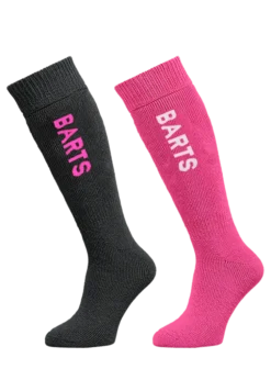 Basic Sock 2 Pack Kids Kinder-Skisocken mit Merinowolle