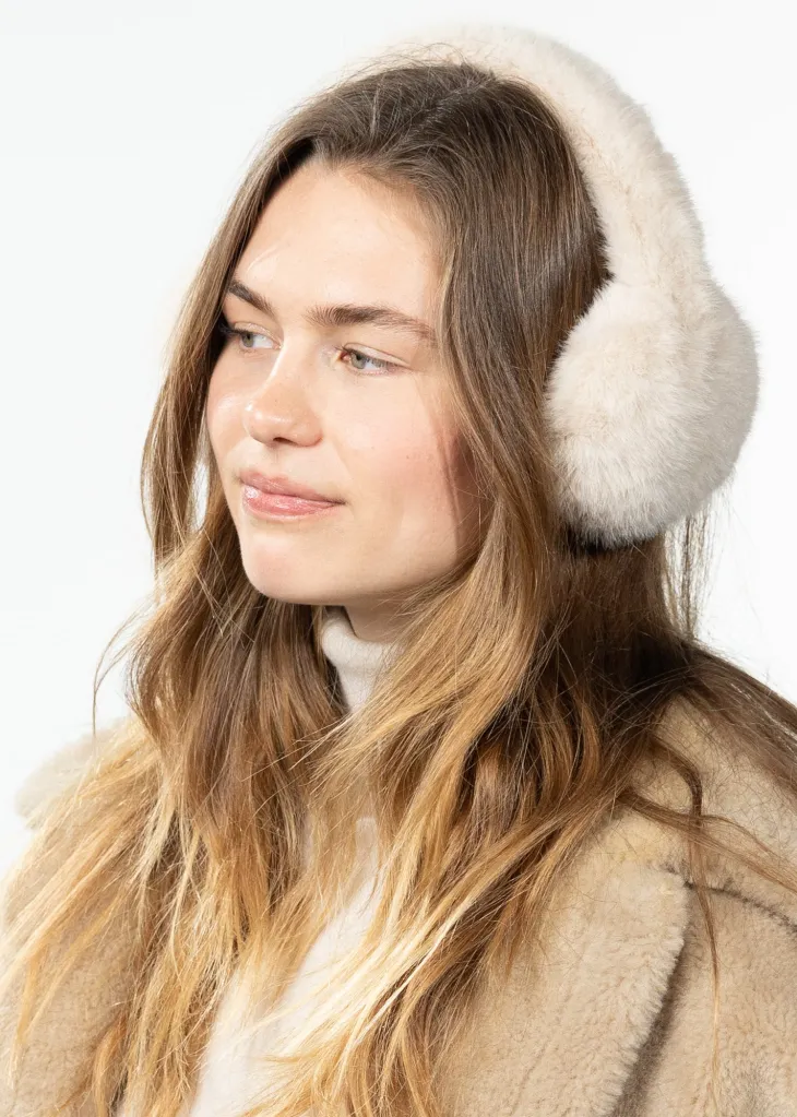 Big Fur Earmuffs Ohrenschützer aus Kunstpelz