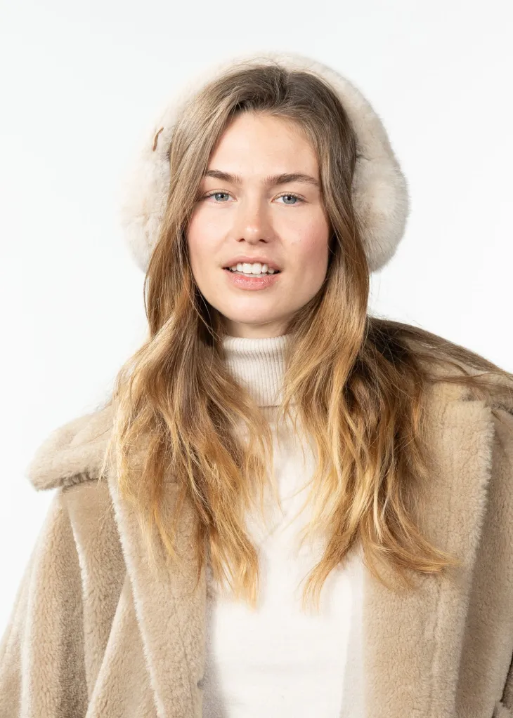 Big Fur Earmuffs Ohrenschützer aus Kunstpelz