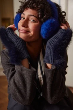 Big Fur Earmuffs Ohrenschützer aus Kunstpelz