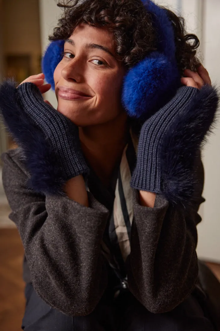 Big Fur Earmuffs Ohrenschützer aus Kunstpelz