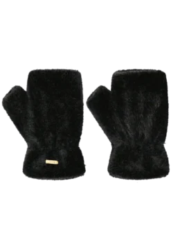 Britamu Fingerless Gloves Fingerlose Handschuhe aus Kunstpelz