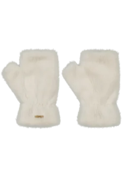 Britamu Fingerless Gloves Fingerlose Handschuhe aus Kunstpelz