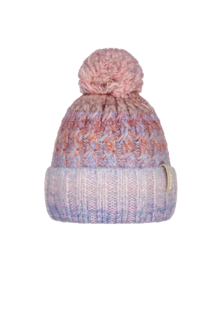 Catbird Beanie Mütze mit Space-Dye-Muster und Bommel