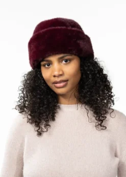Cherrybush Hat Damenhut aus Kunstpelz
