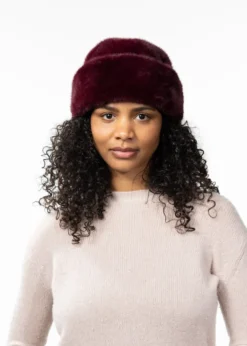 Cherrybush Hat Damenhut aus Kunstpelz