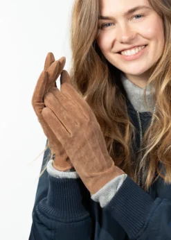 Christina Gloves Wildlederhandschuhe für Damen