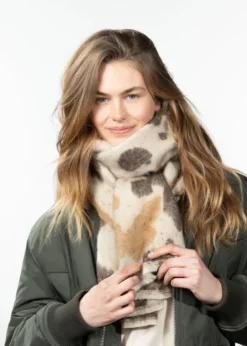 Cowcoon Scarf Tiermuster-Schal