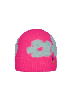 Crissie Beanie Mädchenmütze mit Blumen