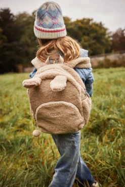 Cuddley Backpack Mädchenrucksack aus Kunstfell