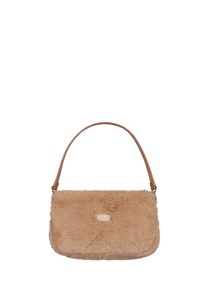 Djupa Shoulderbag Kunstfell‑Schultertasche