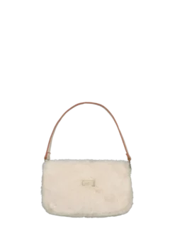 Djupa Shoulderbag Kunstfell‑Schultertasche