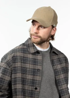 Dyllan Cap Kappe mit geripptem Muster