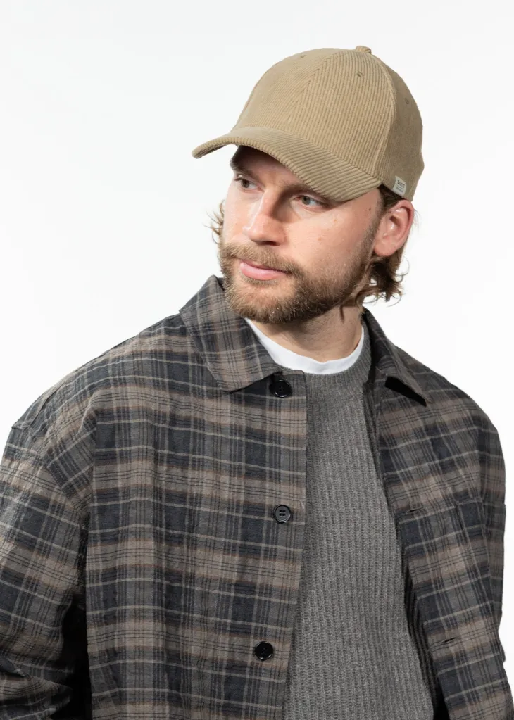 Dyllan Cap Kappe mit geripptem Muster