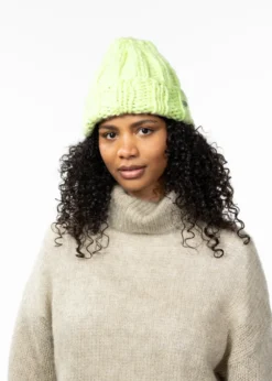 Edzella Beanie Grobe, gestrickte Damenmütze