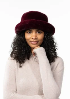 Eilidh Hat Kunstpelz-Damenhut