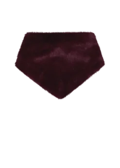 Eilidh Scarf Kunstpelz-Damenschal