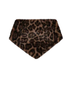 Eilidh Scarf Kunstpelz-Damenschal