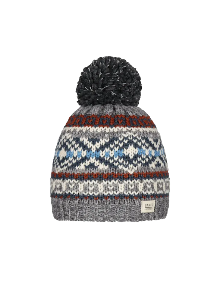 Everart Beanie Jungenmütze mit Futter und Winterprint