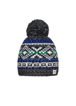 Everart Beanie Jungenmütze mit Futter und Winterprint