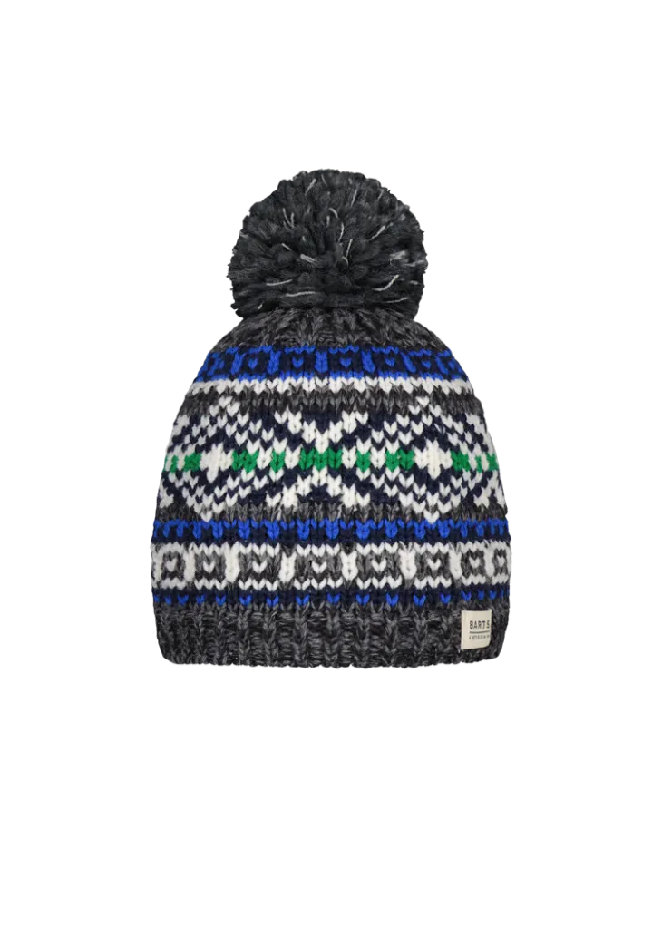 Everart Beanie Jungenmütze mit Futter und Winterprint
