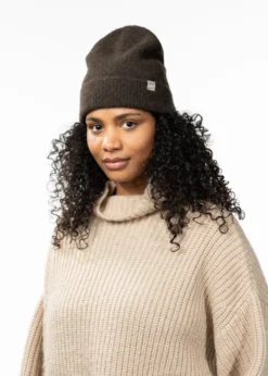 Fhearna Beanie Einfarbige Damenmütze