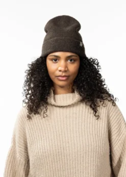 Fhearna Beanie Einfarbige Damenmütze