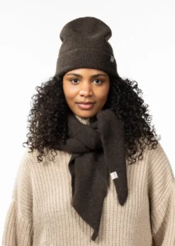 Fhearna Beanie Einfarbige Damenmütze