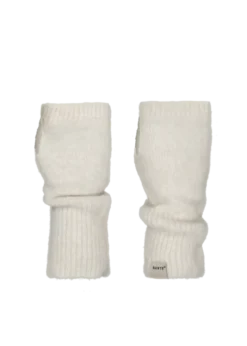 Fhearna Fingerless Gloves Fingerlose Fäustlinge in einfarbiger Farbe