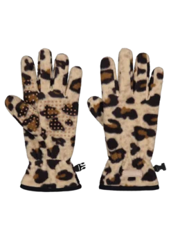 Fleeced Up Gloves Handschuhe mit Tiermuster