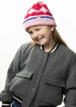Flurina Beanie Mädchenmütze mit Muster
