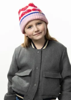 Flurina Beanie Mädchenmütze mit Muster
