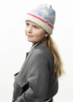 Flurina Beanie Mädchenmütze mit Muster
