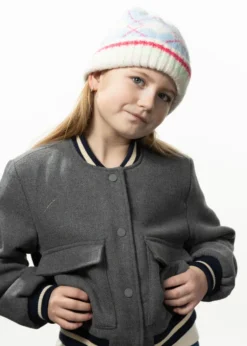 Flurina Beanie Mädchenmütze mit Muster