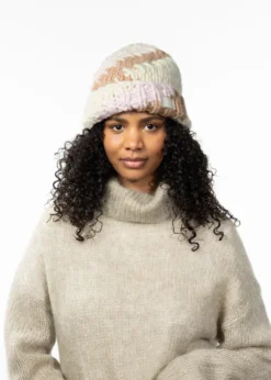 Frederieke Beanie Grobe, gestrickte Damenmütze