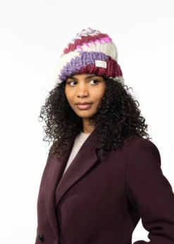 Frederieke Beanie Grobe, gestrickte Damenmütze