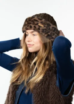 Fur Cable Bandhat Warmer Damenhut