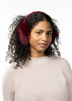Fur Earmuffs Verstellbare Ohrwärmer
