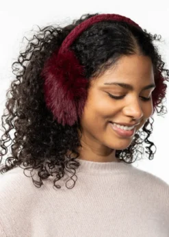 Fur Earmuffs Verstellbare Ohrwärmer