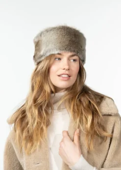 Fur Headband Damenstirnband aus Kunstpelz
